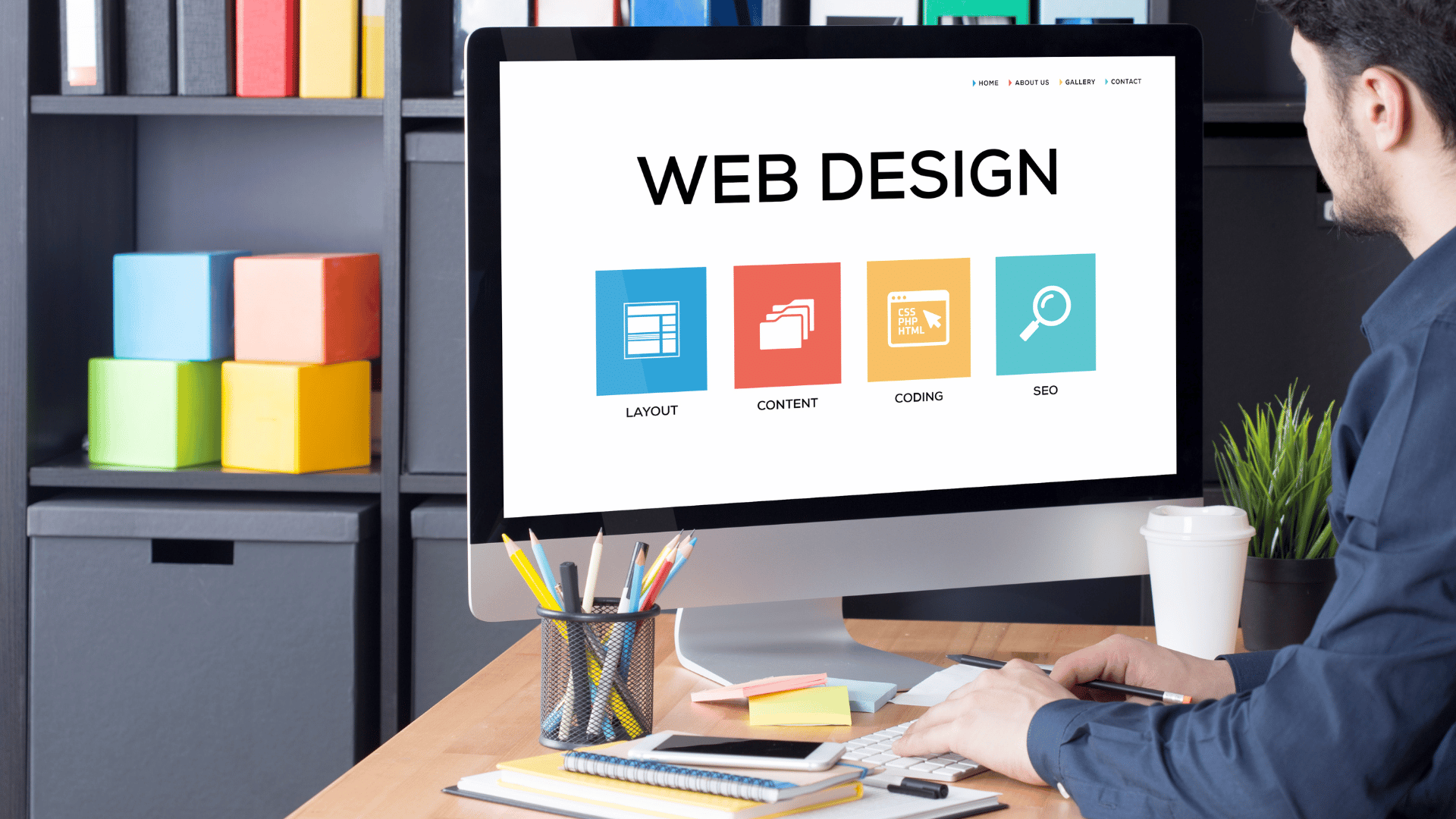 Τάσεις στο web design ιστοσελίδων